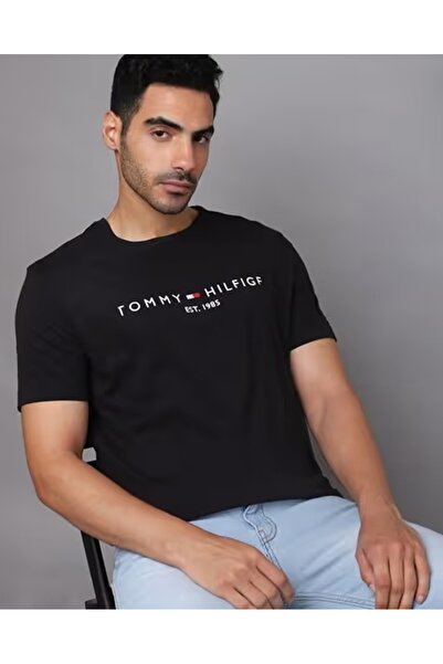 Tommy Hilfiger Curve . Tricou Tommy Hilfiger pentru bărbați cu logo brodat