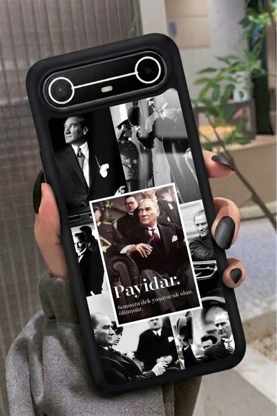 TECNO Spark Slim 5G Uyumlu Atatürk Poster Tasarımlı Glossy Premium Kılıf