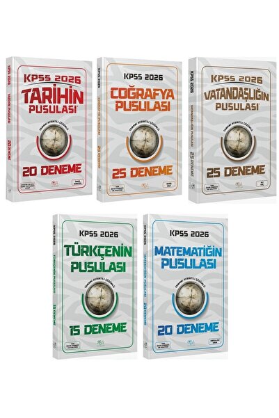 CBA Akademi CBA Yayınları 2026 KPSS Genel Yetenek Genel Kültür Pusulası 105 D...