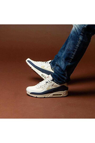 Nike Air Max 90 Premium Erkek Günlük Spor Ayakkabı (Blue Sport )
