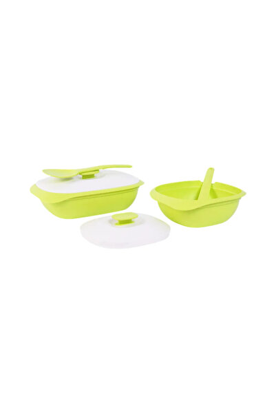 Moorlife Kirana 1.9 L + 1.2 L container set with spoons