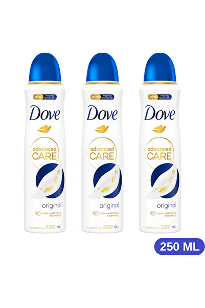 Dove Σετ 3x Αποσμητικό Σπρέι Original Προηγμένη Φροντίδα, 250 ml