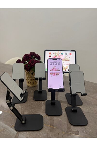 EVİNHOBİMALZEMELERİ Tripot Telefon Tablet tutucu katlanır özellikli