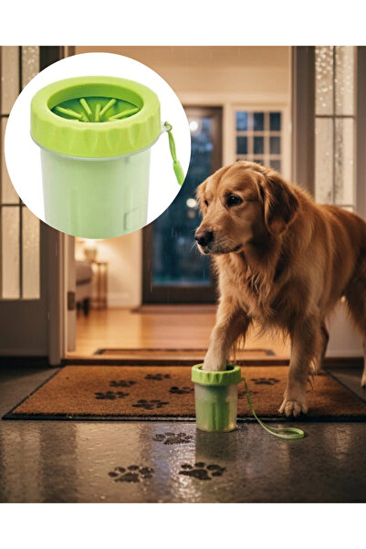 TakÇalıştır Ieg ™   Paw Washing Bowl for Medium and Large Breed Dogs Practica...