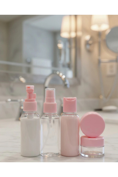 TakÇalıştır Ieg ™   5-Pack Travel Bottle Pink