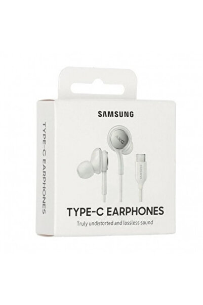 Generic سماعات أذن داخلية سامسونج EO-IC100BWE - AKG - موصل من النوع C، لون أب...