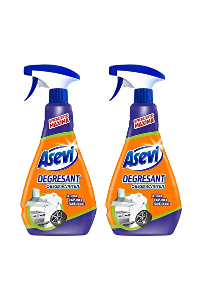 ASEVI Set 2x Super Concentrated Degreaser for Stove and Other Surfaces with S...