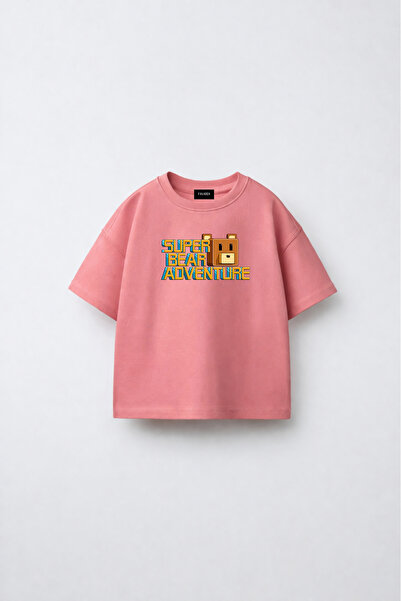 fasardi Super Bear Adventure Super Bear cu imprimeu supradimensionat bumbac 1...