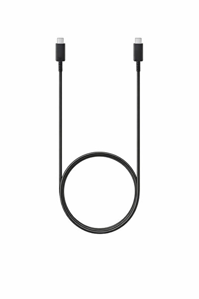 Generic كابل USB-C أصلي من سامسونج جالاكسي أسود 1 متر - شحن فائق السرعة من ال...