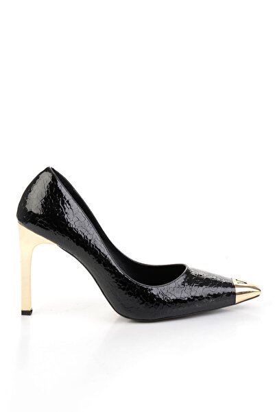 Bambi Μαύρα γυναικεία βραδινά παπούτσια φορέματος K01209410511