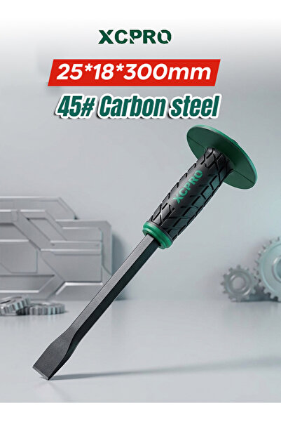 XCPRO Cold Chisel 45# Steel 300mm Heat Treated