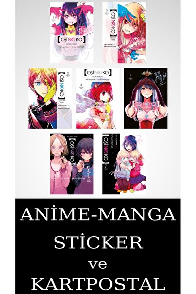 Gerekli Şeyler Yayıncılık Oşi No Ko 1-2-3-4-5-6-7 Manga Seti (7 KİTAP) / Anim...
