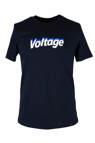 trender 26Y595000009 Navy Blue Men's T-Shirt Voltage O Neck