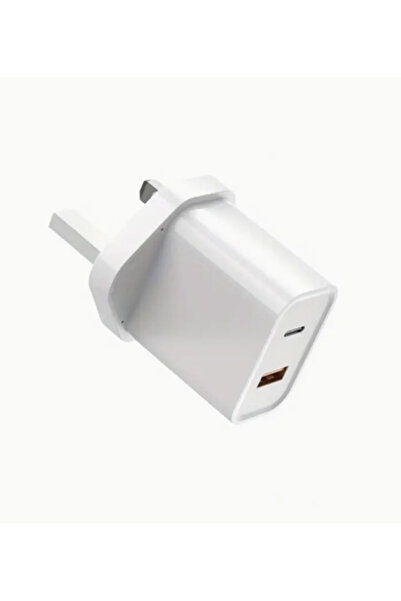 EHOME UK USB Type C Fast Charger Adapter Plug, Type G Travel Wall Block For A...