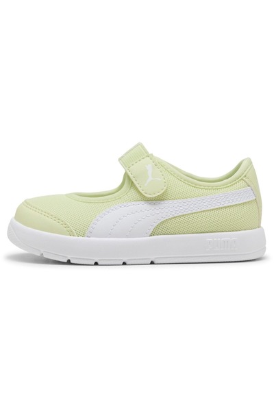 Puma Adidași Courtflex V3 Lina V Inf, Verde, Copii
