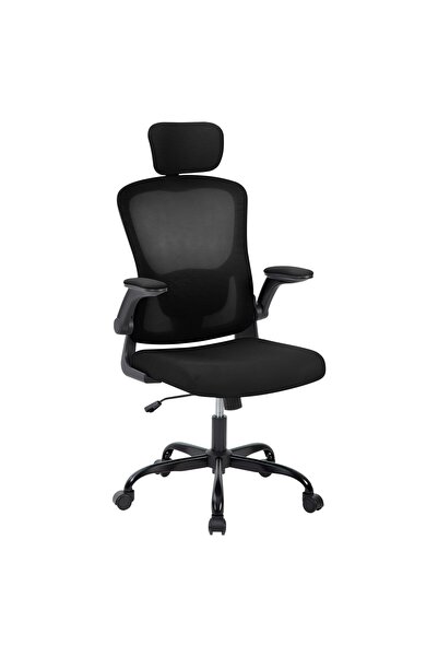 Garvee Ergonomic Mesh Office Chair with Headrest, Lumbar Support and Flip-Up ...