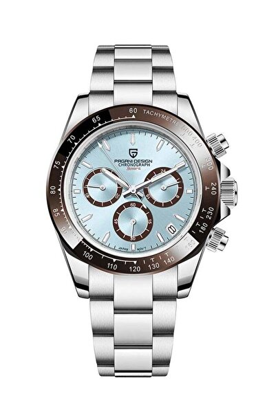 Pagani design PD1644 Men's Quartz Watch Japan Movement Ceramic Bezel Stainles...