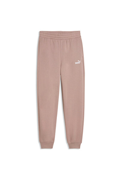 Puma Παντελόνι Ess Small No.1 Logo Standard Ψηλόμεσο, Ροζ, Γυναικείο