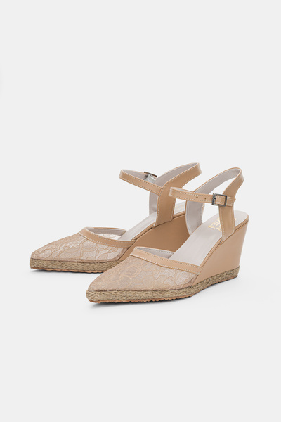 selin shoes حذاء كاليندرا نسائي بكعب عالٍ مع مشبك قابل للتعديل عند الكاحل وتف...