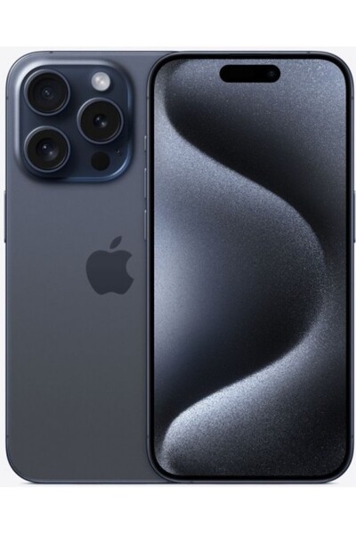 Apple Yenilenmiş iPhone 15 Pro 128 GB Mavi Titanyum Cep Telefonu (12 Ay Garan...