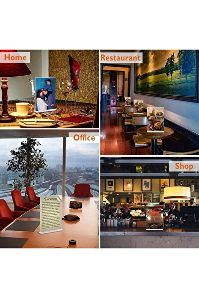 Al Raied ARS® Clear Acrylic Sign Holder L-Type A4 (210 x 297mm)