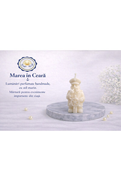 marea in ceara Διακοσμητικό κερί Καπετάνιος θαλάσσης – χειροποίητο |   Η Θάλα...