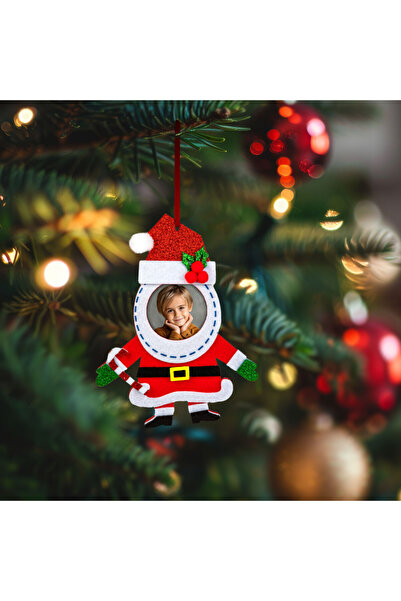 OEM Christmas decoration - felt - with bell - hanging - 13 x 17 cm - 3 models