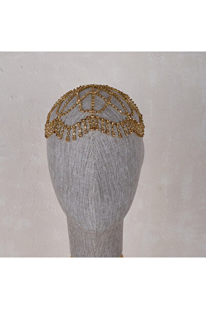 Limelia إكسسوار شعر أنيق مرصع بالكريستال على شكل حجر كريستالي، إكسسوار شعر لل...