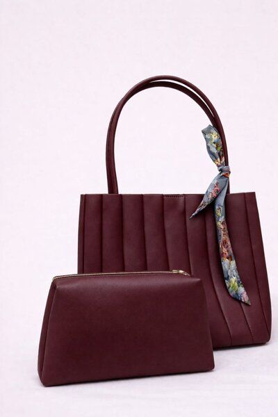 My Kids Wear Set geantă de umăr și portofel pentru femei - Geantă de mână și ...