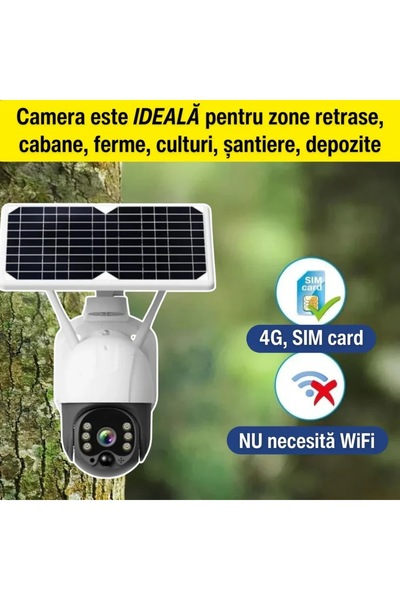 OEM Cameră Lenso Simplă + Card de 32 GB + Card de internet