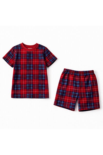 zahider Βαμβακερό καλοκαιρινό σετ πιτζάμες με σορτς για κορίτσια και αγόρια