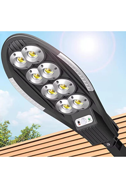 Generic Lampă stradală solară 50 x 18 cm – 6 LED-uri COB ultra puternice