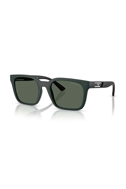 Emporio Armani EA 4269 637071 54 Erkek Kare Yeşil Aynalı Kemik Güneş Gözlüğü