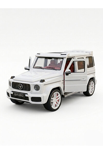 Tıfıl Toys Mercedes G-Serisi Tasarımlı Sürtmeli Model Araba - Sesli ve Işıklı...