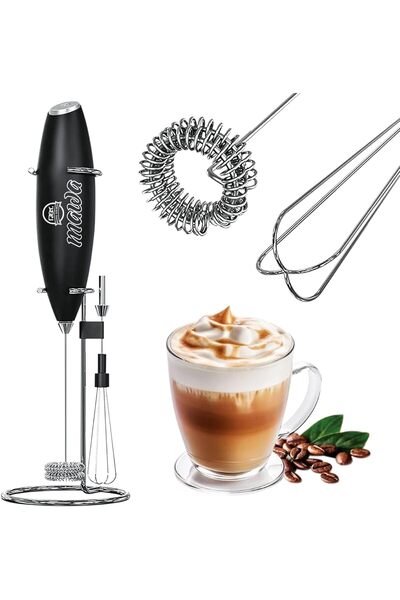 MAWA Handheld Milk Frother with Stand