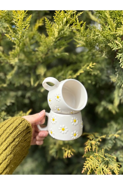 şeffafavm Daisy Mug Cup