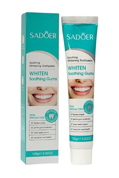 SADOER معجون أسنان لتبييض وتهدئة اللثة (100 جرام).