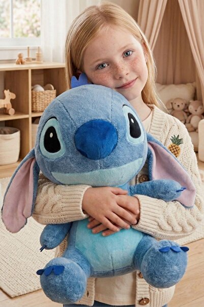 Solemia 60 cm Büyük Boy Stitch Peluş Oyuncak | Sevimli, Yumuşacık Hediye & Ko...