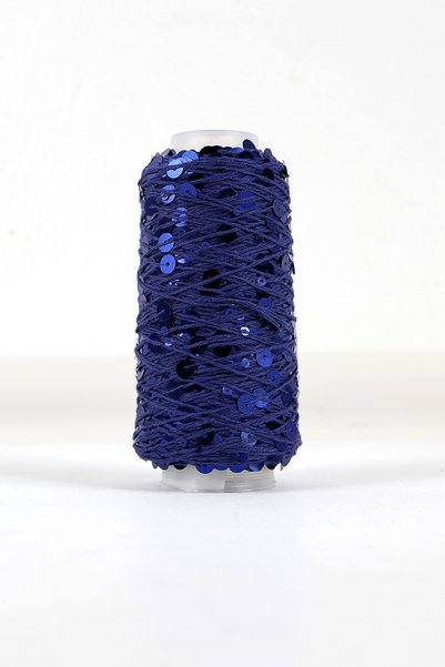 FATMA PULLU İP Sequin Yarn 160 Meters in 50 Gram Skeins Sequin Size: 3Mm+6Mm