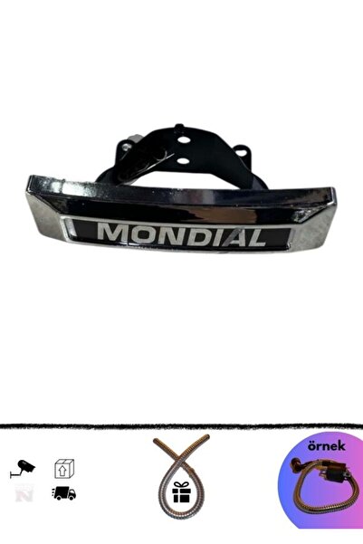 GMS CG Mondial Ön Amblem Nikel - Bağlantılar Dahil Plastik (+buji kablo kılıfı)