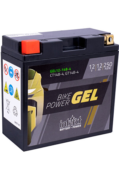Landport (LP) Motorcycle Battery YT14B-BS 12V 12Ah