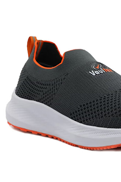 Vaultex COC Low Ankle Steel Toe Safety Shoe, Grey/Orange 43 SIZE
