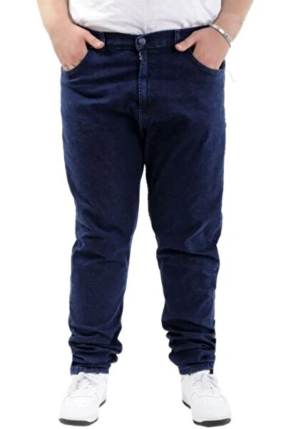 cusseli Big Size Men's Trousers Jeans 21920 Navy Blue