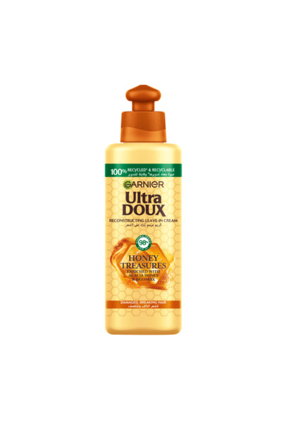 Garnier Ultra Doux Hair Cream with Honey and Beeswax for Damaged and Brittle ...