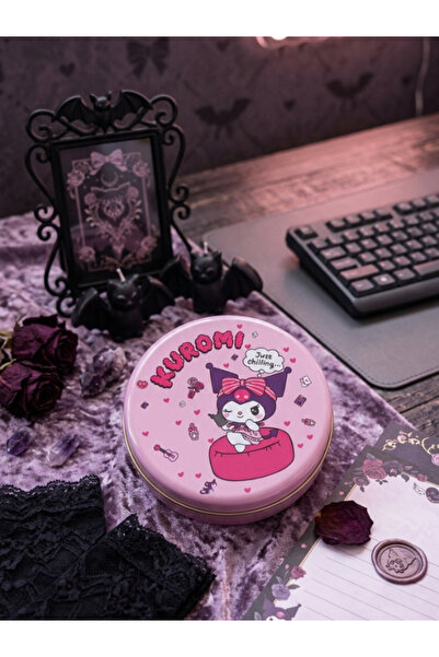 GiFi Hello Kitty & Kuromi Lisanslı Metal Kutuda Kokulu Mum