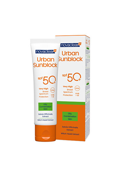 Novaclear URBAN SUNBLOCK SPF50+ OILY COMBI 40ML