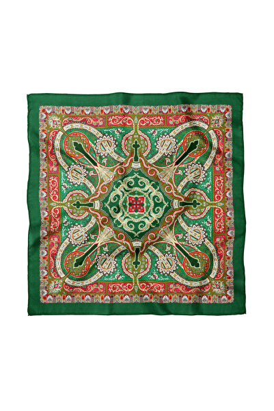 Sultan İpek Ethnic Patterned Scarf / Bandana 50X50Cm