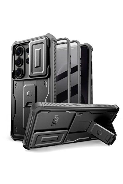 Tech-Protect Husă Kevlar Cam+ cu suport pentru Galaxy S26 Ultra Negru