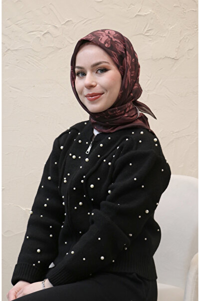 efdal şal eşarp Lily Pattern Indian Cotton Scarf