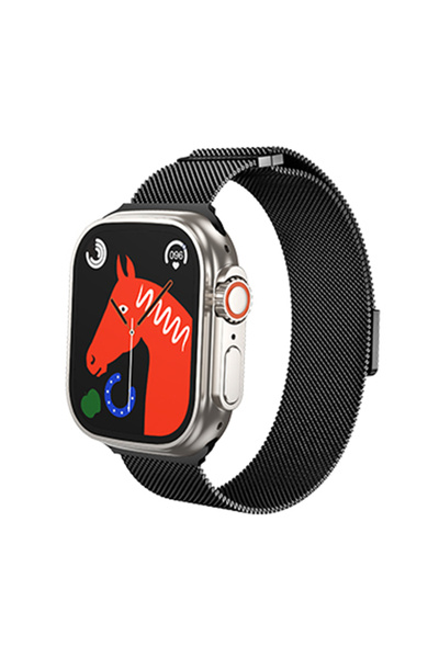Hoco Curea iWatch (42/44/45/49mm) Milanese, Metall - Black